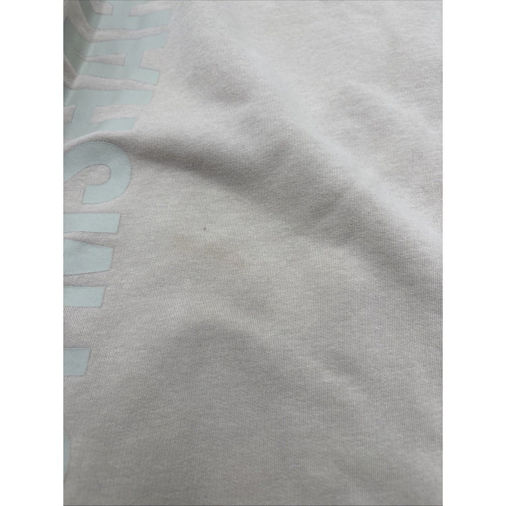 Gymshark Women's Oversized Sweat Shirt Beige Size Small Long Sleeve 85% Cotton - Picture 6 of 14